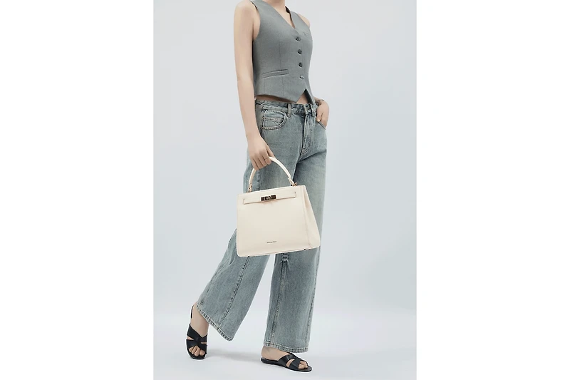 New-Victoria Women Satchel & Victoria Hyde Medium Handbag