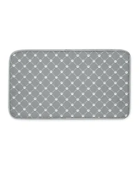 Bone Dry Trellis Print Pet Mat