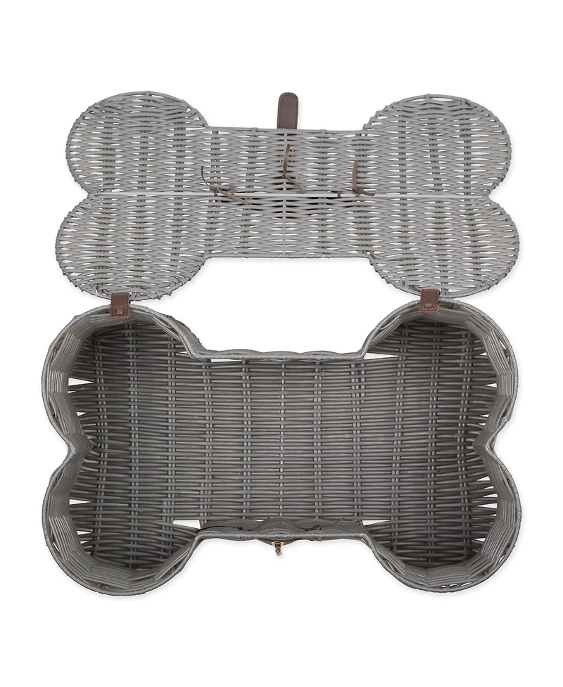 Bone Dry Pet Storage Basket Bone Shape