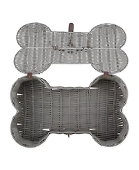 Bone Dry Pet Storage Basket Bone Shape