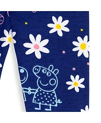 Peppa Pig Girls Pullover Fleece Hoodie and Leggings Outfit Set