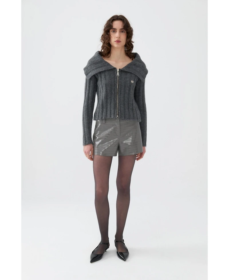 Nocturne Women's High Waisted Mini Shorts
