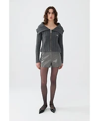 Nocturne Women's High Waisted Mini Shorts