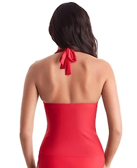 Mimi Flamingo Women's Sonny V-Neck Halterkini