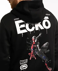Ecko Unltd Men's Entanglement Spiderman Hoodie