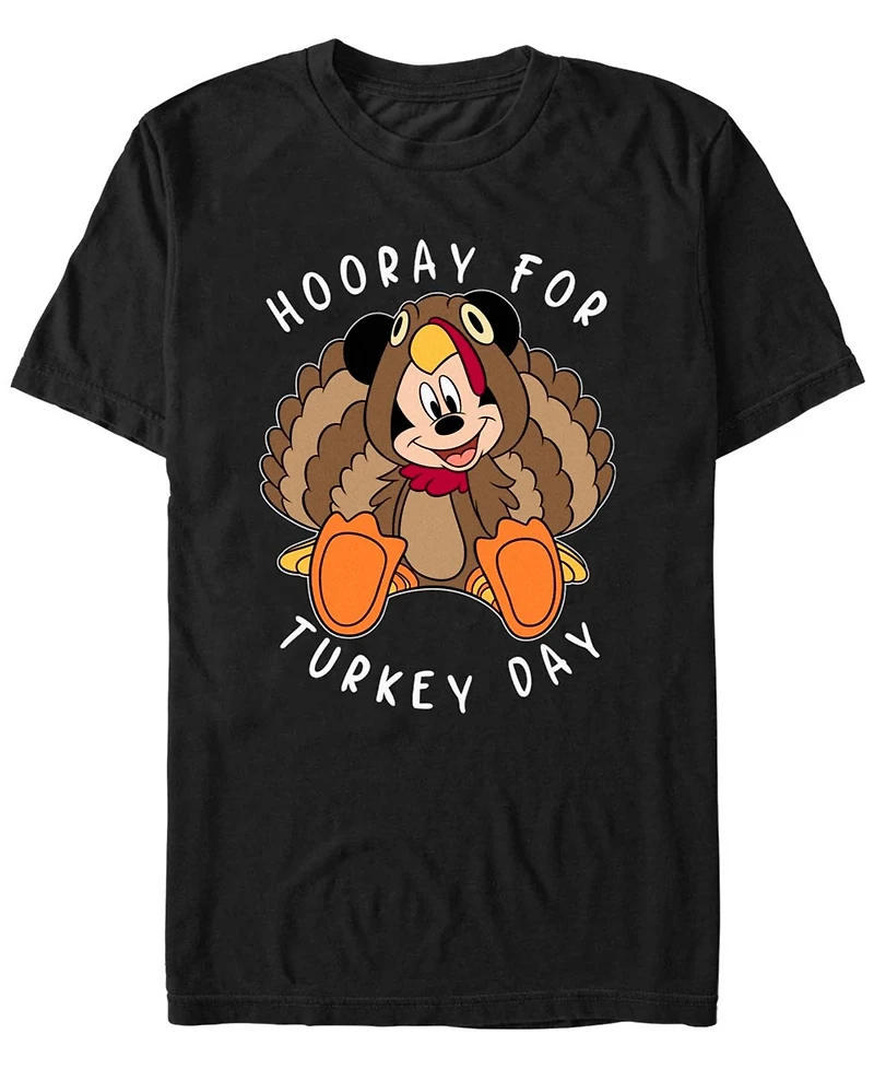 Fifth Sun Men's Gobble Mickey Short Sleeve T-Shirt