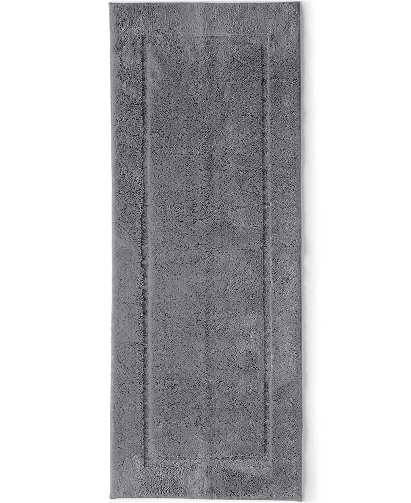 Lands' End Cotton Non-skid Double Sink Bath Rug 23x59
