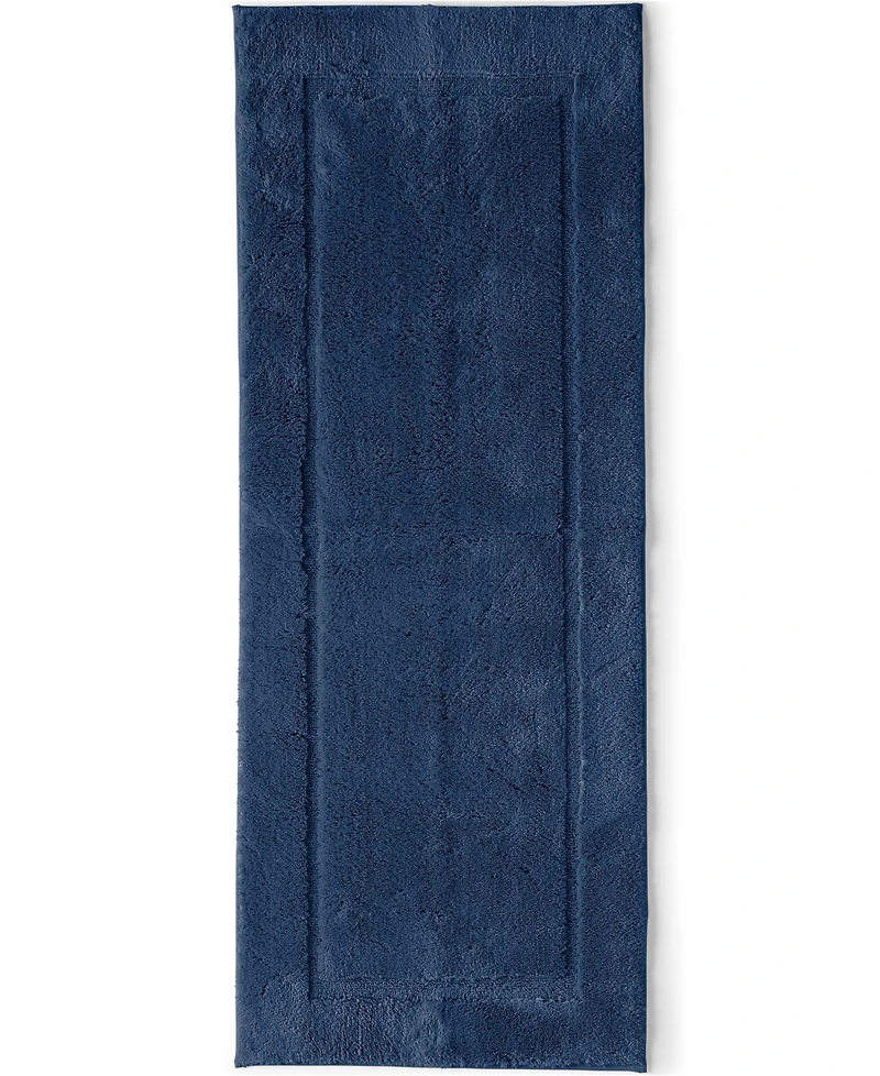 Lands' End Cotton Non-skid Double Sink Bath Rug 23x59