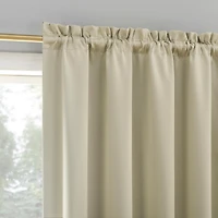 Oslo Theater Grade Extreme 100% Blackout Rod Pocket Curtain Panel
