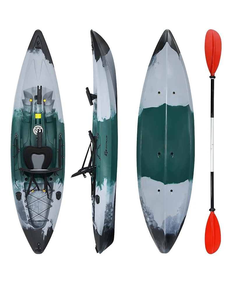 Costway Single Sit-on-Top Fishing Kayak Single Kayak Boat