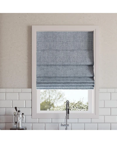 Somerton Textured 100% Blackout Cordless Roman Shade