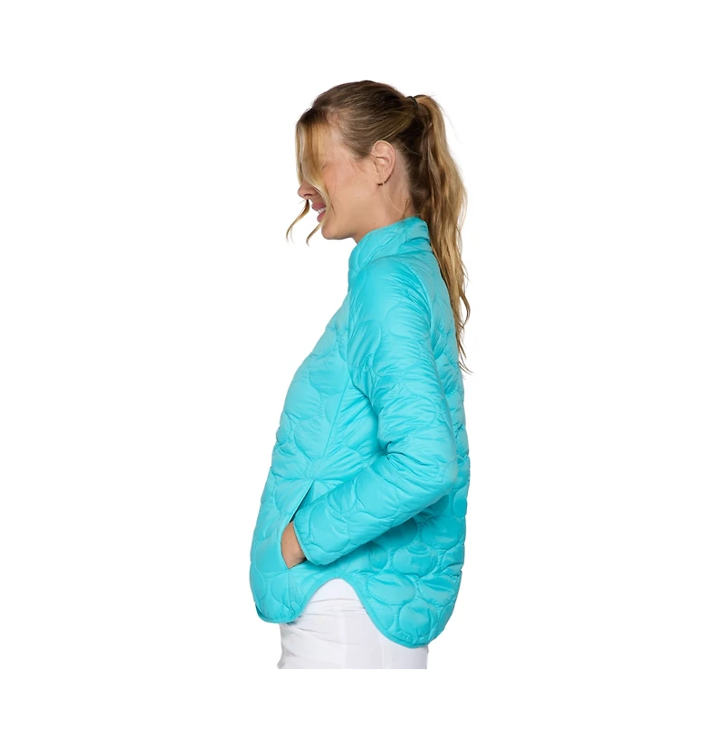 G Lifestyle Clothing Women's Double Zip Padded Jacket