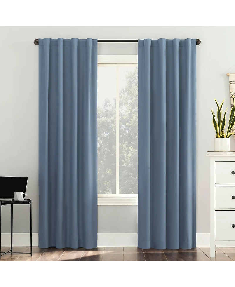 Cyrus Thermal 100% Blackout Back Tab Curtain Panel