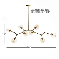Daniella Globe Chandelier