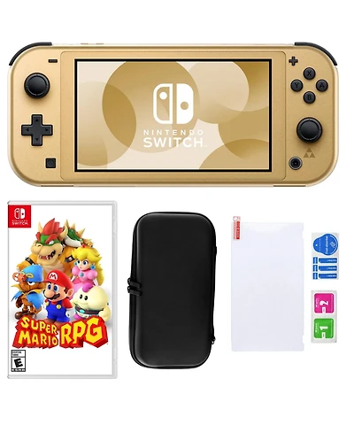 Nintendo Switch Lite Hyrule Console with Rpg & Accessories