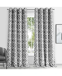 Dainty Home Trellis Blackout Window Panel 54" W x 84" L