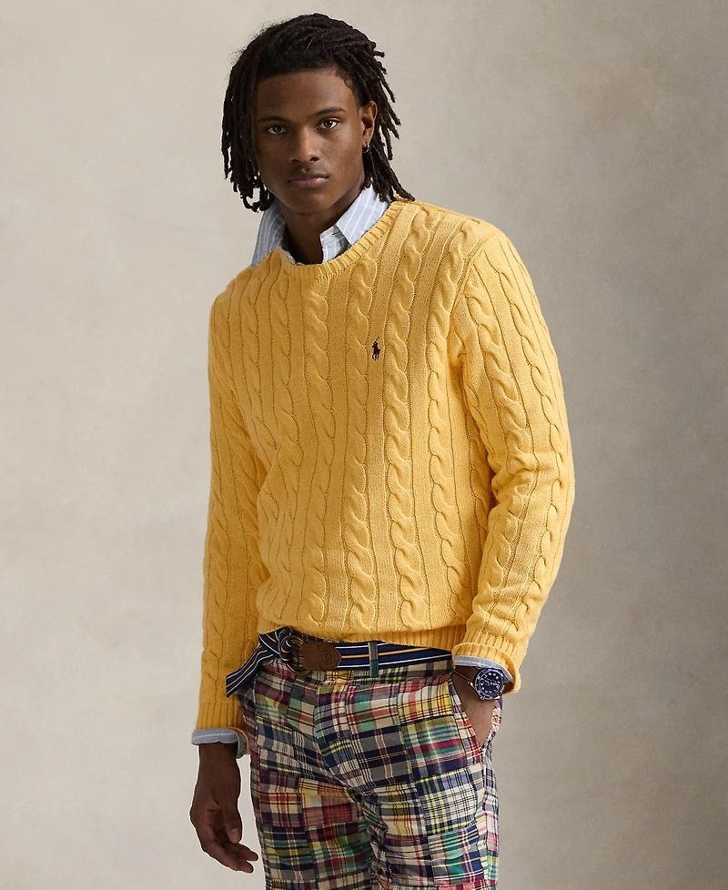 Polo Ralph Lauren Men's Cable-Knit Cotton Sweater