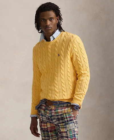 Polo Ralph Lauren Men's Cable-Knit Cotton Sweater