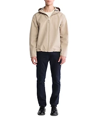 Calvin Klein Men's Softshell Zip-Front Hooded Jacket