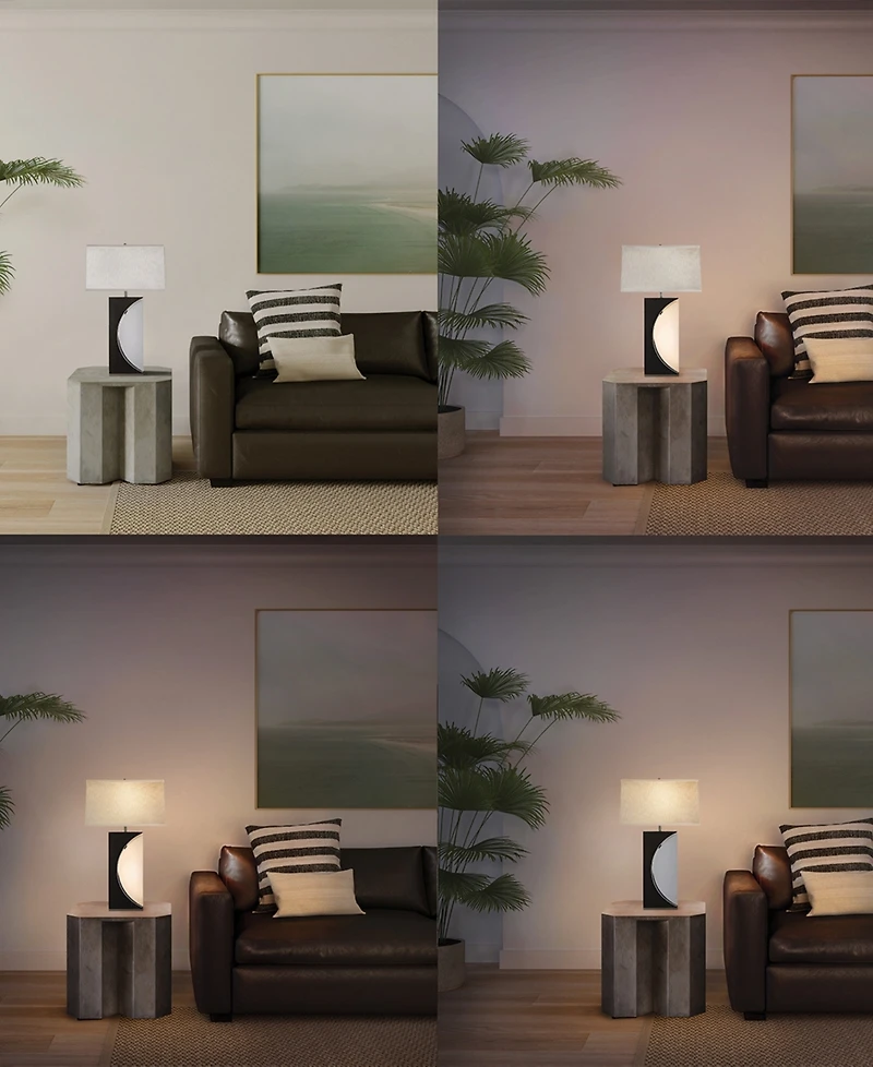 Nova of California Half Moon 30" Switch Table Lamp