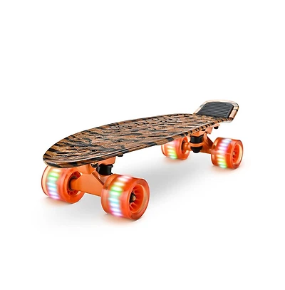 Hurtle 6'' Pp Deck Skateboard, Mini Cruiser Skateboard for Kids, Teens, and Adults