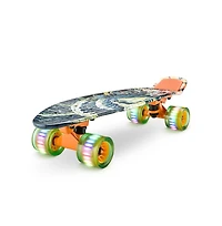 Hurtle 6'' Pp Deck Skateboard, Mini Cruiser Skateboard for Kids, Teens, and Adults