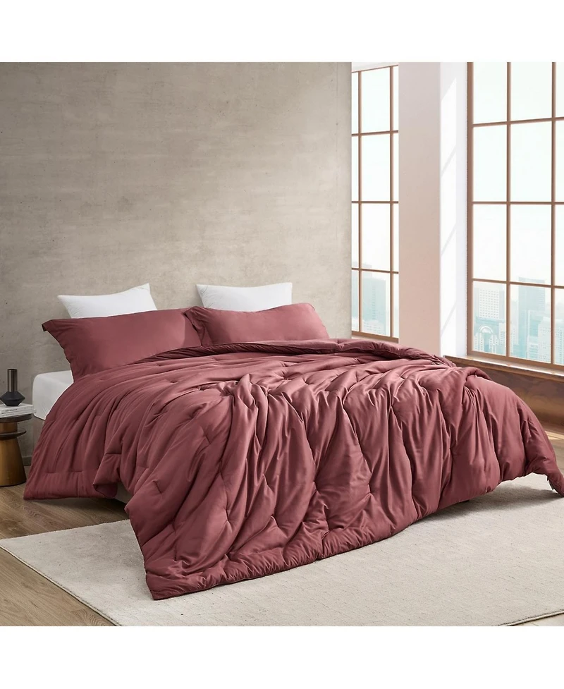 Coma Inducer Bamlin Butter Oversized Cooling Comforter Set - Red Pear