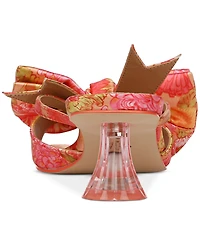 Circus Ny by Sam Edelman Women's Natalina Bow Kitten-Heel Dress Sandals