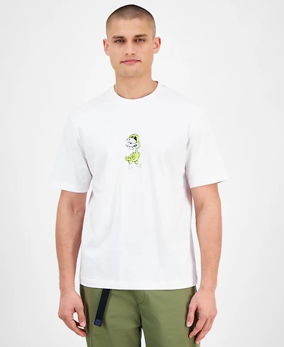 Hugo by Hugo Boss Men's Cotton Logo Graphic T-Shirt