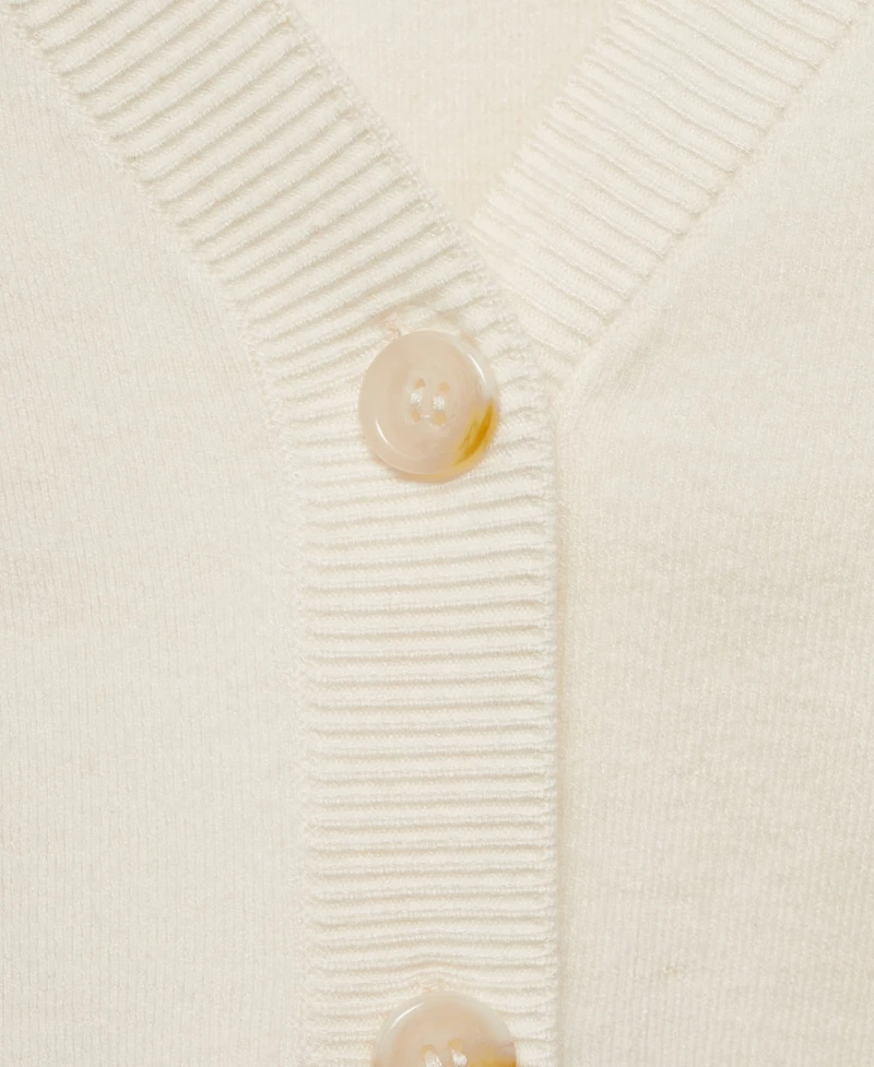 Mango Women's V-Neck Knit Cardigan