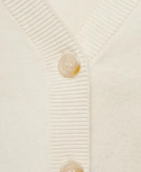 Mango Women's V-Neck Knit Cardigan