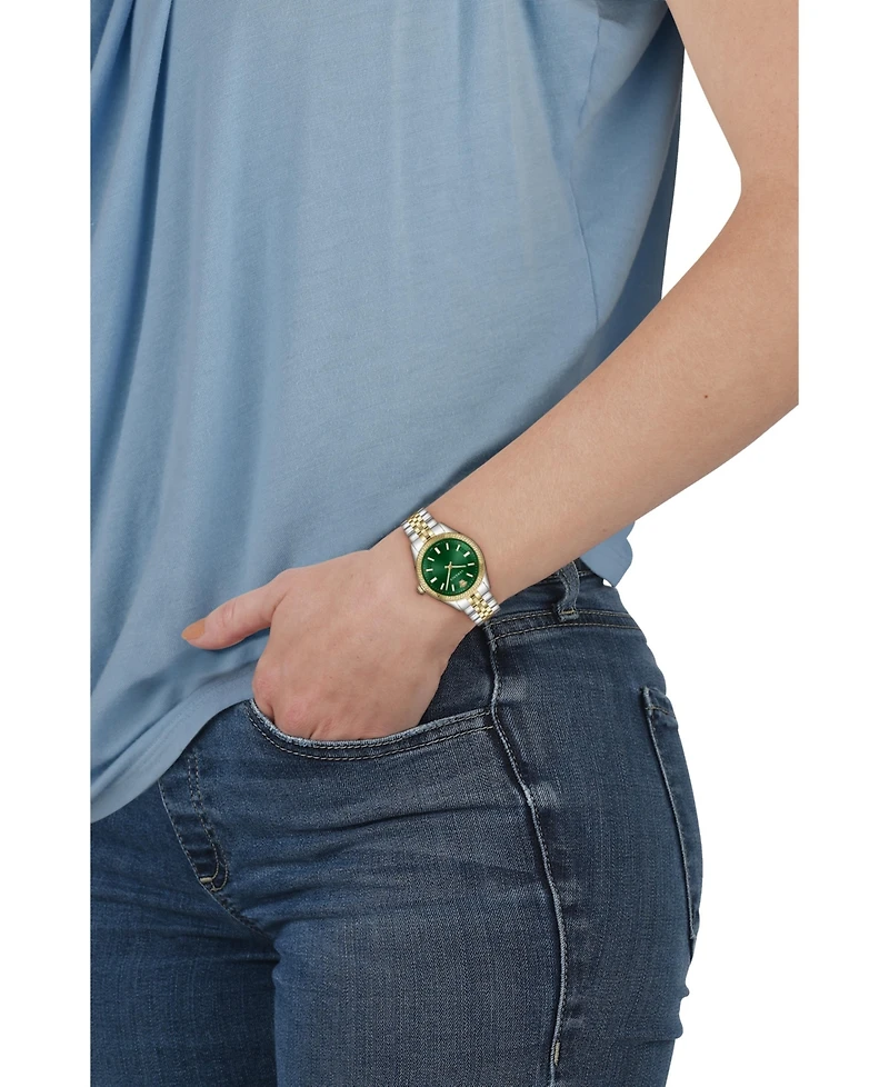 Versace Hellenyium Two-Tone Stainless Steel Bracelet Watch, 36mm