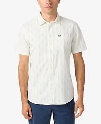 O'Neill Men's Seafaring Ikat Short Sleeve Standard Shirt