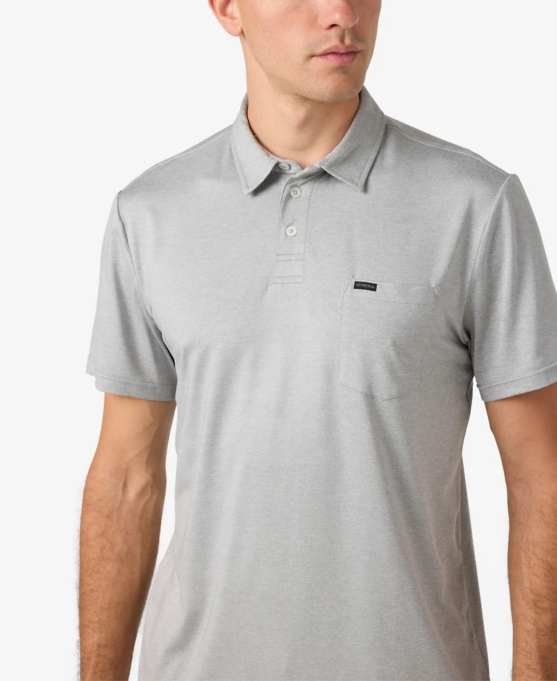O'Neill Men's Traveler Upf Short Sleeve Polo Shirt