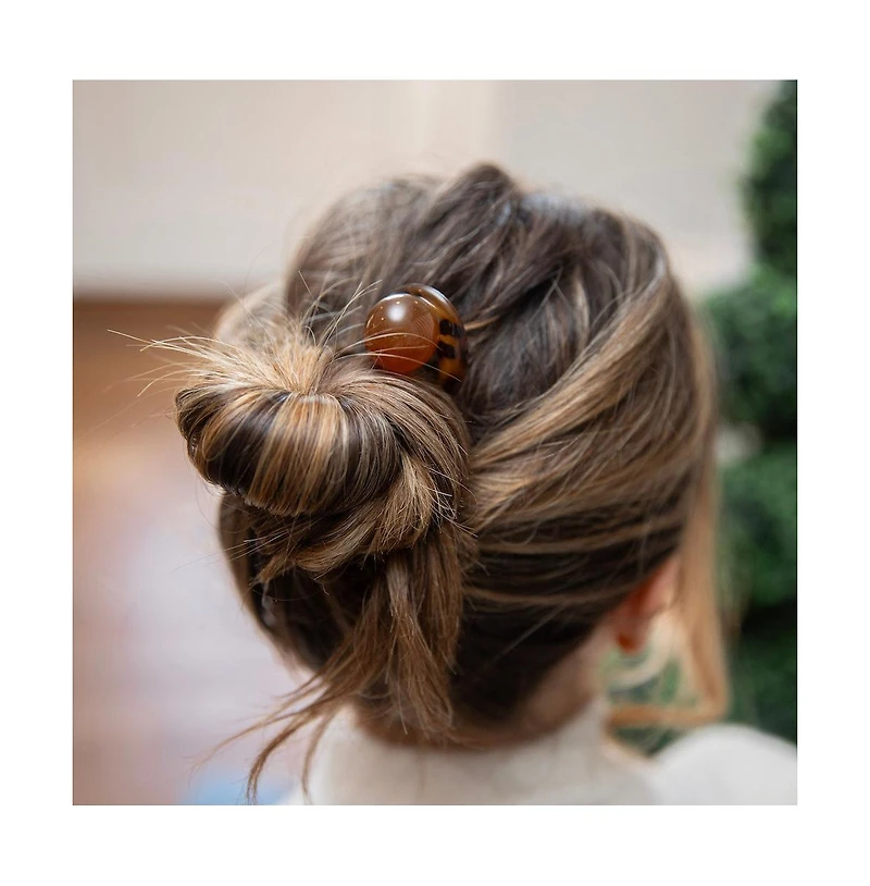 French Hair Pin Set - Tortoise + Pearl