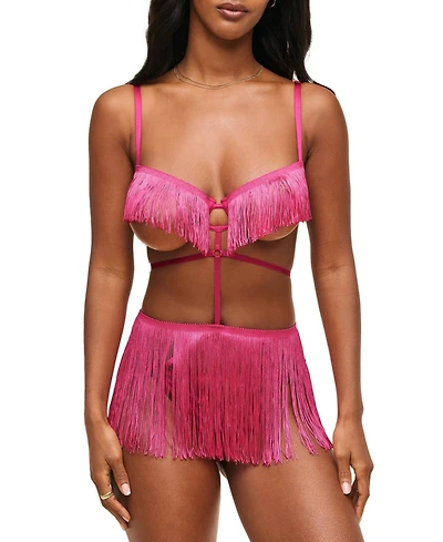 Adore Me Women's Neveah Fringe Playsuit Lingerie