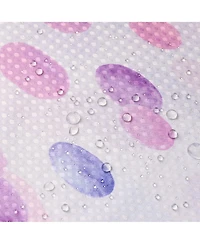 Awesome Home Watercolor Painter Dots Texture Shower Curtain, 72"X72"