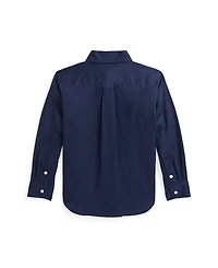 Polo Ralph Lauren Toddler and Little Boys Linen Shirt