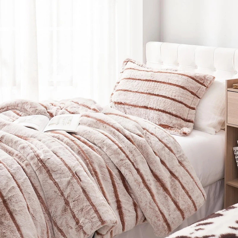 Jelly Rolls Chunky Bunny - Coma Inducer Oversized Comforter Set - Rum Raisin,Twin Xl
