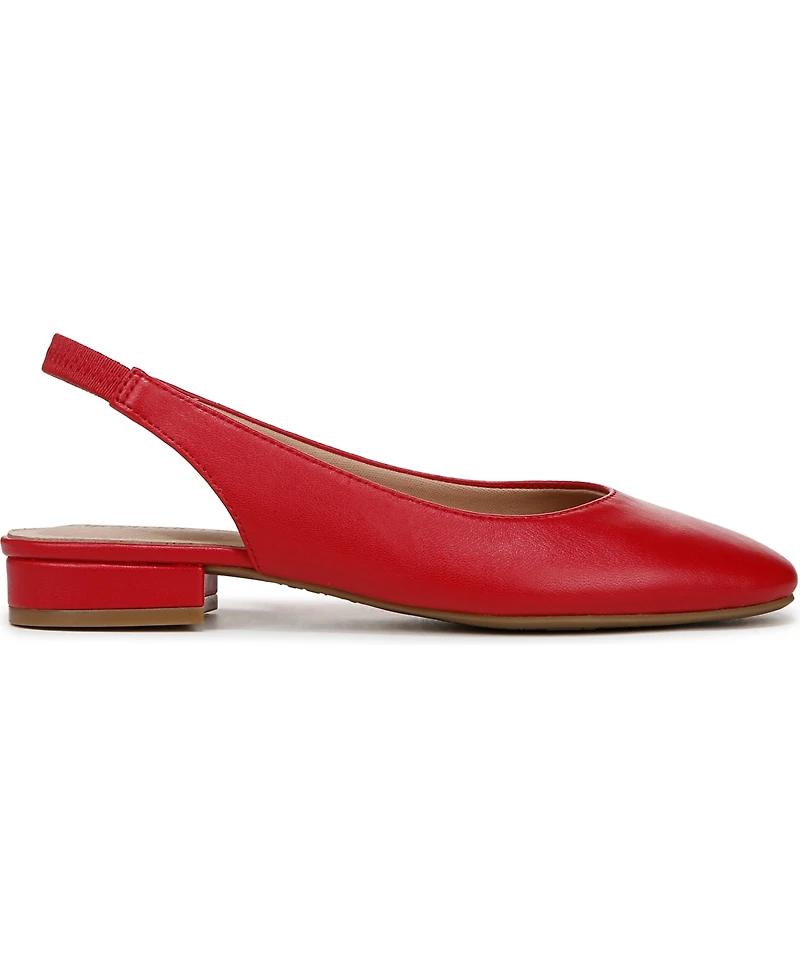 LifeStride Women's Claire Square Toe Slingback Flats