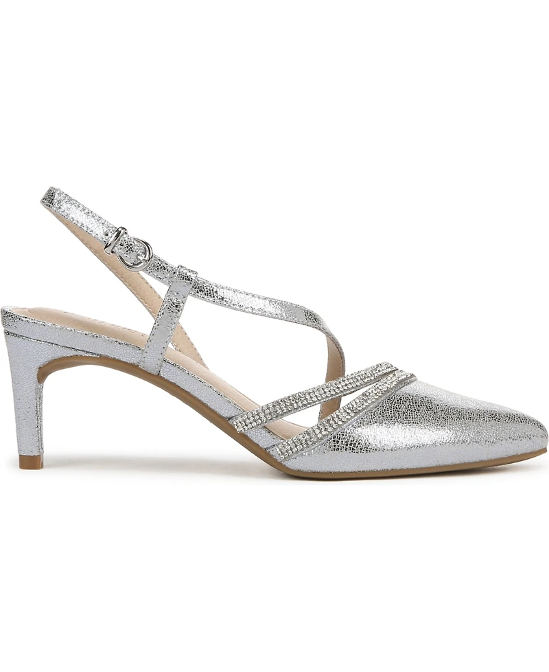 LifeStride Women's Arlo 2 Pointed Toe Slingback Pumps
