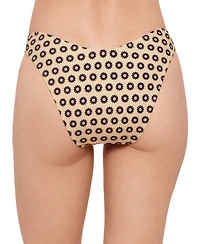 Salt + Cove Juniors' Floral-Print Side-Tie Bikini Bottoms, Exclusively at Macy's