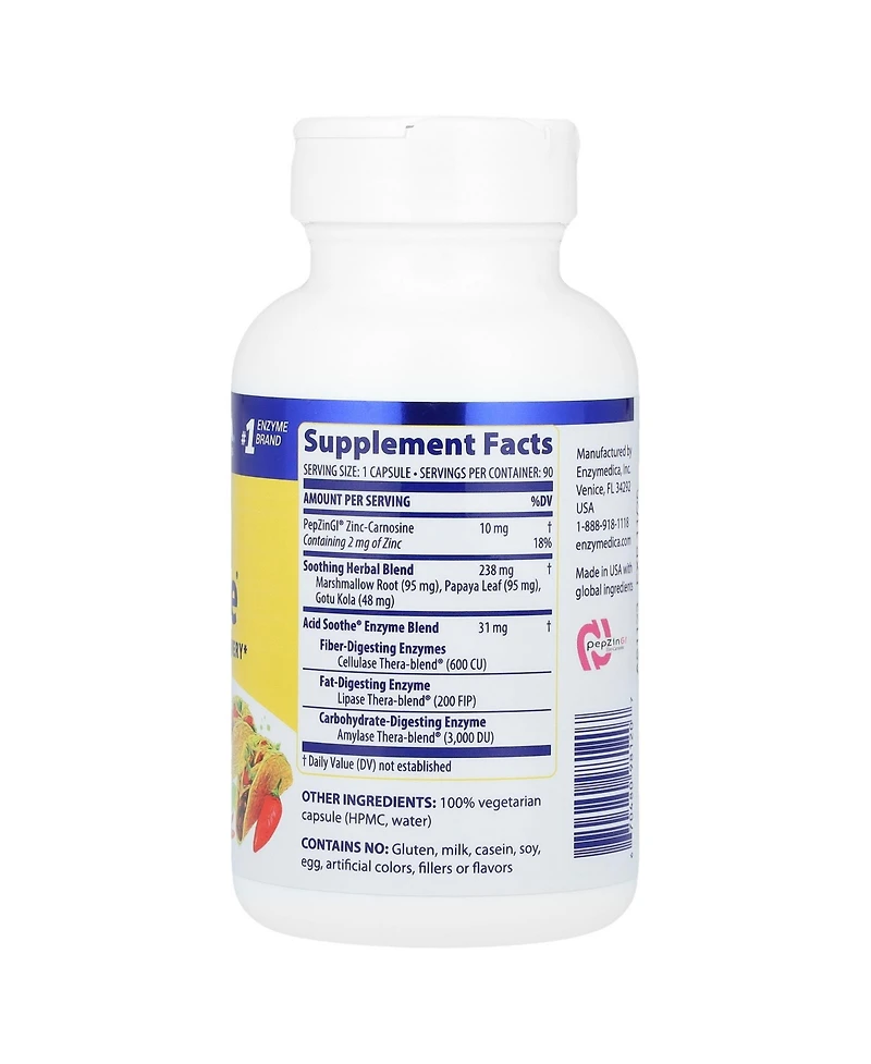 Enzymedica Acid Soothe