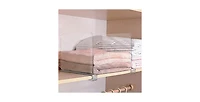 Sorbus 4 Acrylic Shelf Dividers Great Organizer for Clothes, Linens, Purse Separators, Kitchen Cabinets and more (4-Pack)