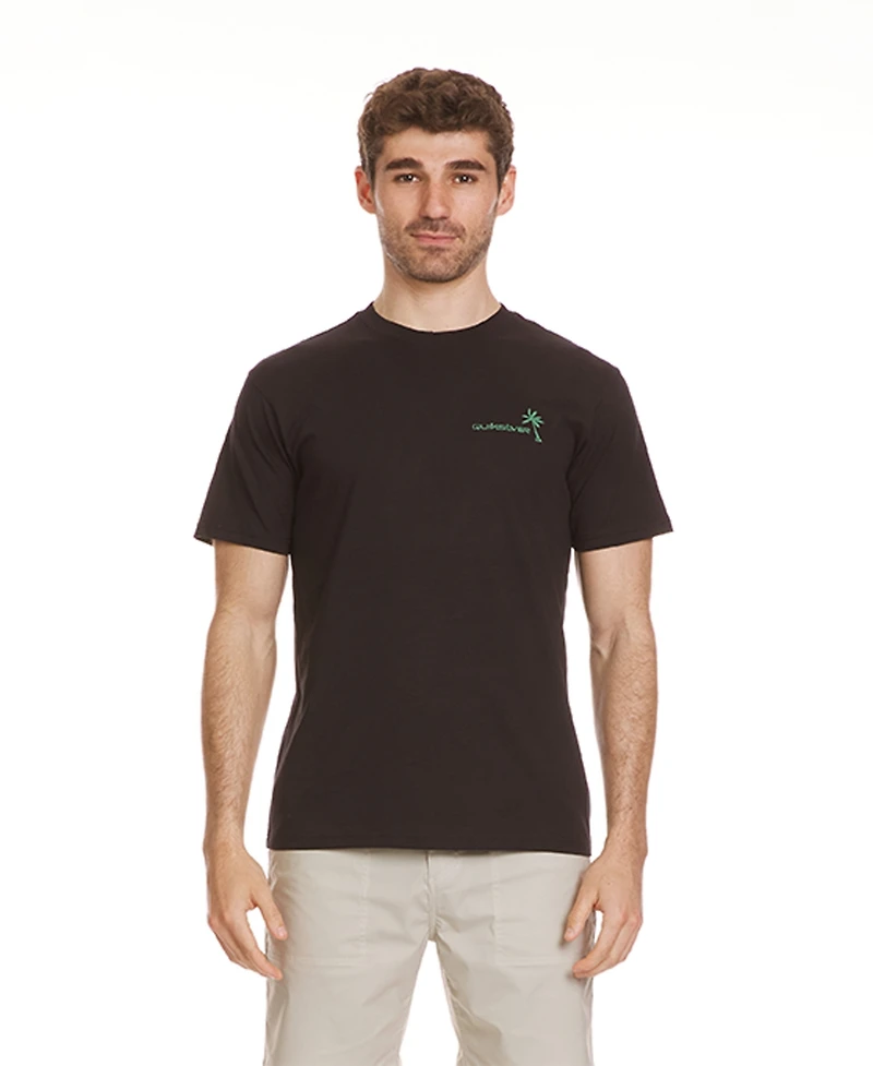 Quiksilver Men's Florida Palm Badge Short Sleeve T-Shirt