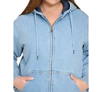 Levi's Plus Size Quilted Lined Zip-Front Bomber Jacket