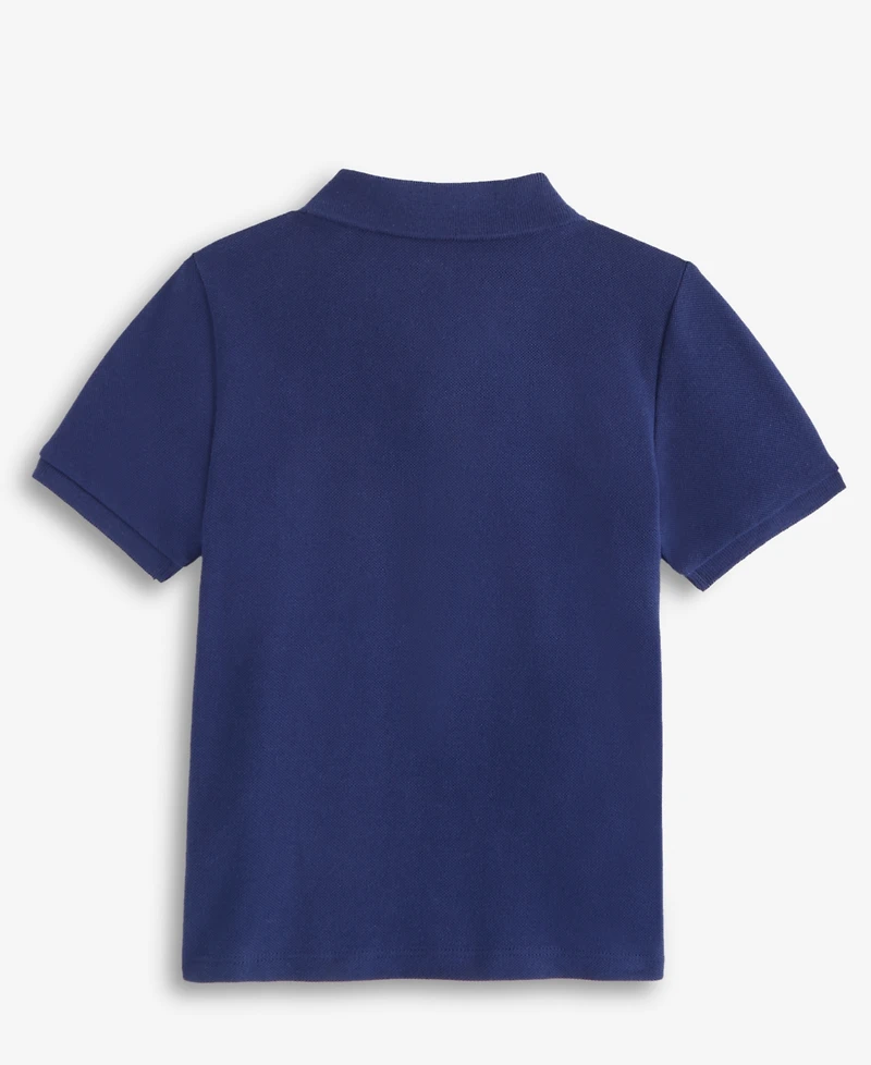 Epic Threads Toddler 2T-4T Boys Solid Dino Polo Shirt, Exclusively at Macy's