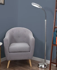 Lavish Home 62.5" Natural Full Spectrum Sunlight Floor Lamp