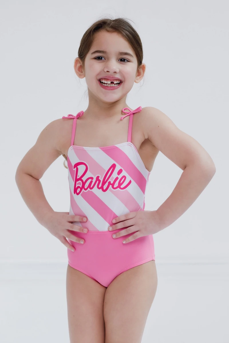 Barbie Girls One Piece Bathing Suit
