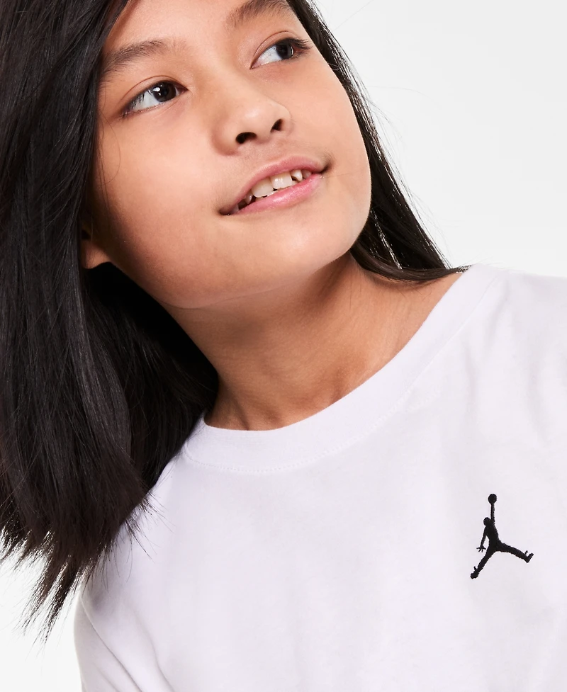 Jordan Big Boys Jumpman Air Embroidery T-Shirt